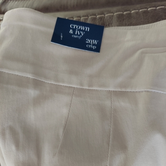 CROWN & Ivy Tan Pants - Picture 6 of 7